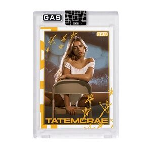 Tate McRae x GAS Trading Card NOT SIGNED